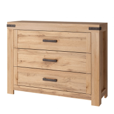  Komód 3S, wotan tölgy, MORATIZ bútor