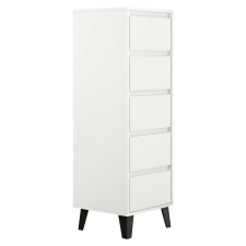  Komód, fehér, BOGAN 5S40 bútor