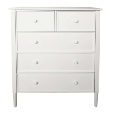  Komód, fehér, TEANA bútor
