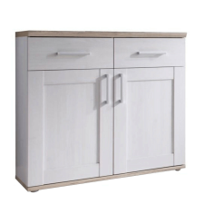  komód, fehér/tölgy san remo, PROVENSAL bútor