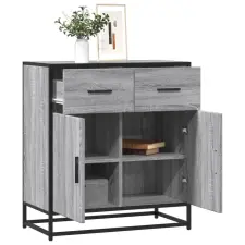  Komód Szürke Sonoma 68x35x76 cm Gépi úton előállított fa bútor