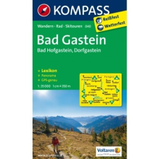 Kompass 040. Bad Gastein, Bad Hofgastein, Dorfgastein, 1:35 000 turista térkép Kompass térkép