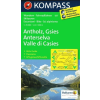 Kompass 057. Antholz, Anterselva-Gsies Valle di casies turista térkép Kompass 1:35 000