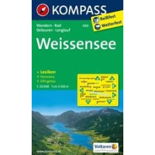 Kompass 060. Weissensee turista térkép Kompass 1:25 000 térkép
