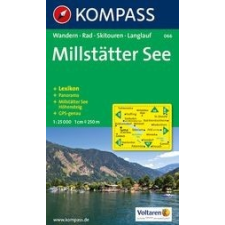 Kompass 066. Millstatter See turista térkép Kompass 1:25 000 térkép