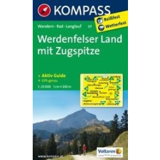 Kompass 07. Werdenfelser Land mit Zugspitze turista térkép Kompass 1:25 000 térkép