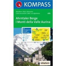 Kompass 082. Ahrntaler Berge, Monti di Valle Aurina turista térkép Kompass 1:25 000 térkép
