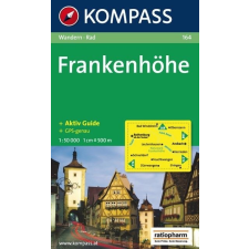 Kompass 164. Frankenhöhe turista térkép Kompass térkép