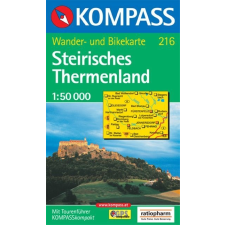 Kompass 216. Steirisches Thermenland turista térkép Kompass 1:50 000 térkép