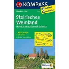 Kompass 224. Steirisches Weinland, Stainz, Sausal, Sulmtal, Leibnitz turista térkép Kompass térkép