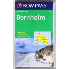 Kompass 236. Bornholm turista térkép Kompass térkép