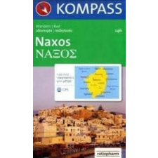 Kompass 246. Naxos, 1:40 000 turista térkép Kompass térkép