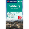 Kompass 291. Salzburg és környéke turistatérkép, Salzburg Rund um, 2 részes szett Salzburg turista térkép Kompass