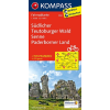 Kompass 3062. Südlicher Teutoburger Wald, Senne, Paderborner Land kerékpáros térkép 1:70 000 Fahrradkarten