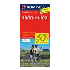 Kompass 3070. Rhön, Fulda kerékpáros térkép 1:70 000 Fahrradkarten térkép