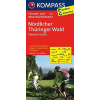 Kompass 3076. Thüringer Wald Nördlicher, Eisenach, Gotha kerékpáros térkép 1:70 000 Fahrradkarten