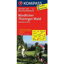 Kompass 3076. Thüringer Wald Nördlicher, Eisenach, Gotha kerékpáros térkép 1:70 000 Fahrradkarten térkép