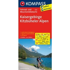 Kompass 3304. Kaisergebirge, Kitzbüheler Alpen kerékpáros térkép 1:70 000 Fahrradkarten térkép