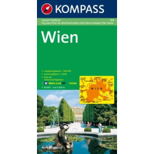 Kompass 434. Wien Gesamtplan, 1:20 000 várostérkép térkép