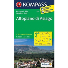 Kompass 623. Altopiano di Asagio turista térkép Kompass 1:25 000 térkép