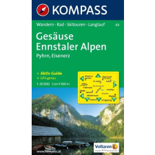 Kompass 69. Gesäuse, Ennstaler Alpen turista térkép Kompass térkép