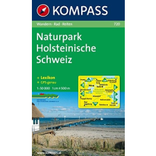 Kompass 720. Naturpark Holsteinische Schweiz turista térkép Kompass térkép