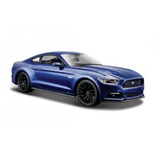 kompozit Ford Mustang GT 2015 modell 1/24 kék autópálya és játékautó