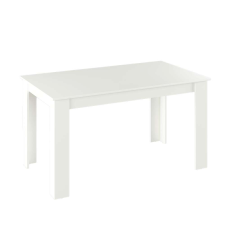 Kondela Étkezőasztal, fehér, 140x80 cm, GENERAL NEW bútor
