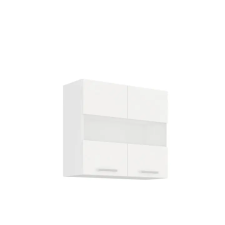 Kondela Felsőszekrény, fehér, SPLIT 80 GS-72 2F bútor