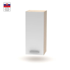 Kondela Felsőszekrény, fehér/tölgy sonoma, NOVA PLUS NOPL-002-OH bútor