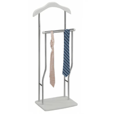 Kondela Fogas, néma szolga, króm + fehér, ELIAS bútor