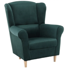 Kondela Füles fotel, szövet smaragd, CHARLOT bútor