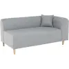 Kondela Kanapé, szürke, jobbos, BROKEN