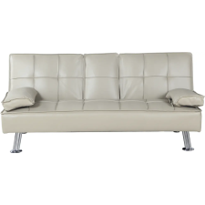 Kondela Kinyitható kanapé, bézs textilbőr, GOLDIA NEW bútor