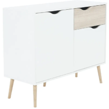 Kondela komód, tölgy sonoma/fehér, OSLO 75387 bútor