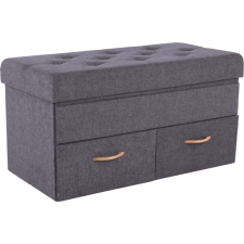 Kondela Puff, szürke, SULOT TYP 2 bútor