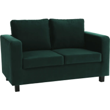 Kondela Teljesen kárpitozott heverő, smaragd szövet, LUANA bútor