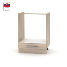 Kondela Tűzhely beépítő alsószekrény 60, tölgy sonoma, NOVA PLUS NOPL-059-0S bútor