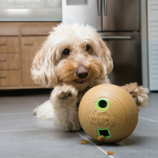 KONG bamboo etető labda Md kutyajáték játék kutyáknak