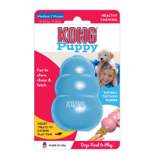 KONG kölyök kutya játék M 8,6 cm kék vagy rózsaszín kutyajáték játék kutyáknak