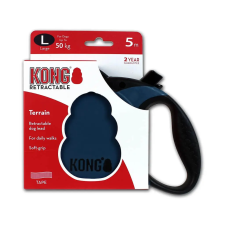  KONG Terrain kék automata póráz több méretben nyakörv, póráz, hám kutyáknak