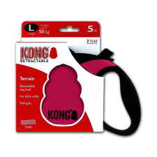  KONG Terrain rózsaszín automata póráz több méretben nyakörv, póráz, hám kutyáknak