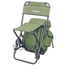  Konger chair no.9 with backpack and rod holder horgászszék horgászszék, ágy