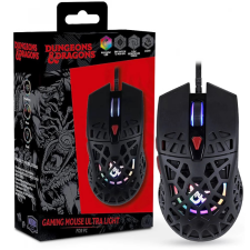 Konix Dungeons & Dragons Ultra könnyű egér fekete (KX-DND-GM-UL) egér