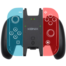 Konix MYTHICS Nintendo Switch/OLED Play & Charge Joy-Con Töltő egység (Mini Kontroller) fekete videójáték kiegészítő