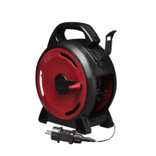 Konstsmide kompakt LED fényfüzér 41,93 m feltekerhető állvánnyal borostyánsárga kültéri izzósor