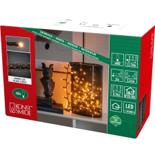 Konstsmide micro LED-es fényfüzér Cluster 400 LED karácsonyfa izzósor