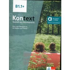  Kontext B1.1 Plus Kurs- und Übungsbuch - Hybride Ausgabe allango nyelvkönyv, szótár