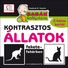 Kontrasztos állatok fekete-fehérben - Babák könyvtára (új kiadás) gyermek- és ifjúsági könyv