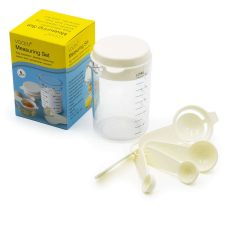 Konyhai mérőkanál szett, 2,5-15 ml konyhai eszköz